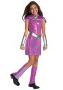 Girls DC Superhero 女の子s デラックス Starfire コスチューム ハロウィン 子ども コスプレ 衣装 仮装 こども イベント 子ども ...