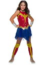 Wonder Woman デラックス コスチューム for 女の子s ハロウィン 子ども コスプレ 衣装 仮装 こども イベント 子ども パーティ ハロウィーン 学芸会