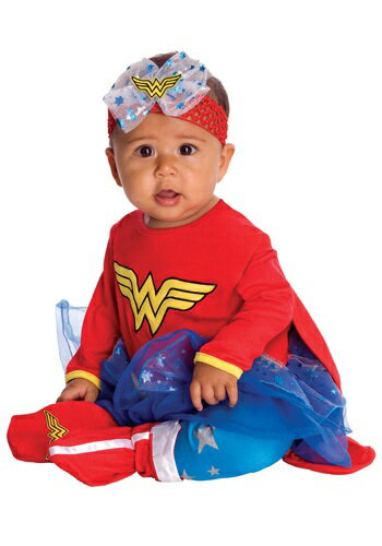 赤ちゃん 新生児 Wonder Woman Romper コスチューム ハロウィン 子ども コスプレ 衣装 仮装 こども イベント 子ども パーティ ハロウィーン 学芸会