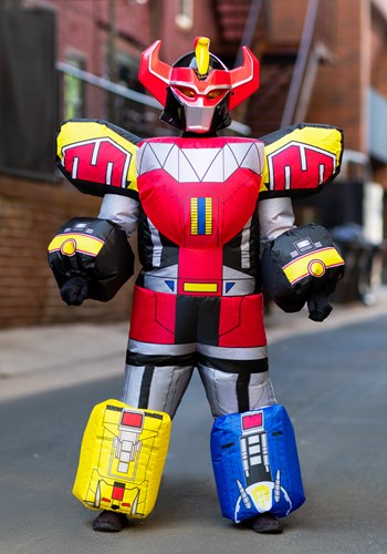 Power Rangers キッズ Megazord Inflatable コスチューム ハロウィン 子ども コスプレ 衣装 仮装 こども イベント 子ども パーティ ハロウィーン 学芸会