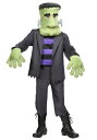 Boy's Frankenstein's Monster コスチューム ハロウィン 子ども コスプレ 衣装 仮装 こども イベント 子ども パーティ ハロウィーン 学芸会