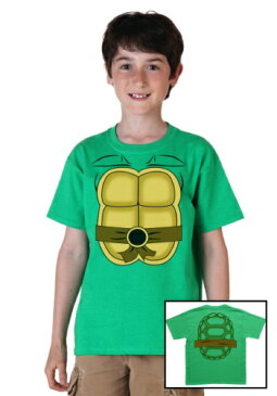《9日 マラソン全品P2倍》キッズ 忍者 Turtle コスチューム T-Shirt ハロウィン 子ども コスプレ 衣装 仮装 こども イベント 子ども パーティ ハロウィーン 学芸会