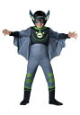 Wild Kratts Green Bat コスチューム ハロウィン 子ども コスプレ 衣装 仮装 こども イベント 子ども パーティ ハロウィーン 学芸会