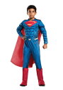 Justice League デラックス スーパーマン 男の子s コスチューム ハロウィン 子ども コスプレ 衣装 仮装 こども イベント 子ども パーティ ハロウィーン 学芸会