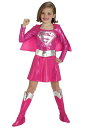 チャイルド Pink Super女の子 コスチューム ハロウィン 子ども コスプレ 衣装 仮装 こども イベント 子ども パーティ ハロウィーン 学芸会