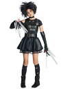 Tween Miss Scissorhands コスチューム | 子供 こども コスプレ 衣装 仮装 かわいい イベント 飾り おもしろ 学芸会 発表会 オシャレ ハロウイン パーティ カワイイ 小学生 キッズ ギフト プレゼント(3)