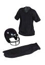デラックス Football ブラック Uniform Set チャイルド コスチューム ハロウィン 子ども コスプレ 衣装 仮装 こども イベント 子ども パ...