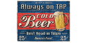 Legend Studios Cold Beer Distressed Wooden Sign ダイキャストミニカー ダイキャスト おもちゃ コレクション ミニ...