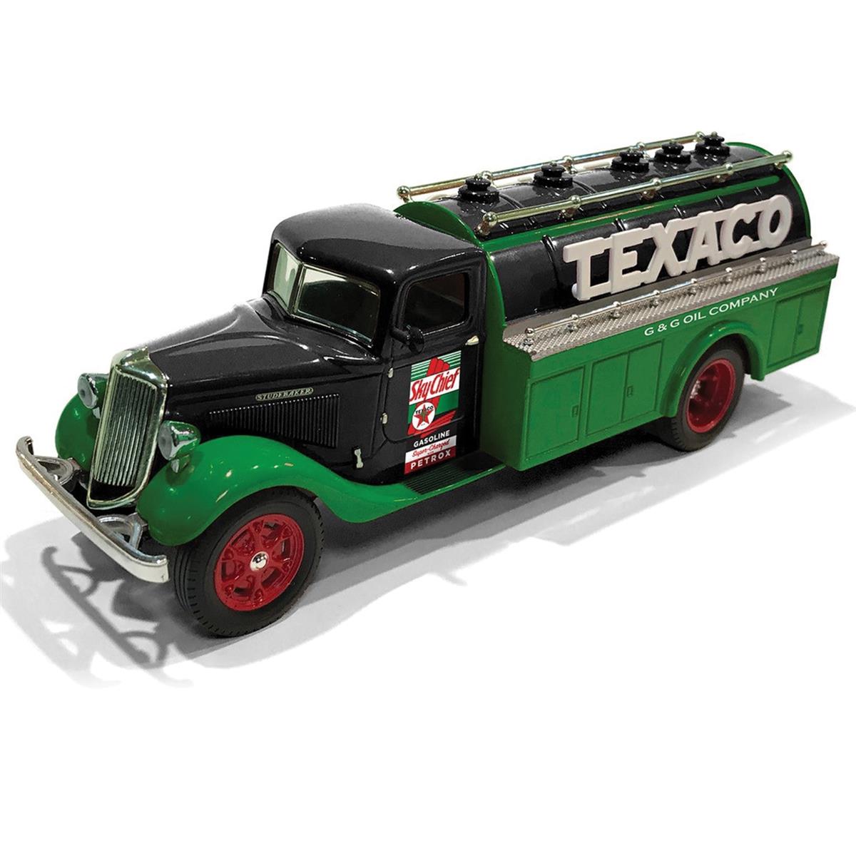 Vintage Fuel ヴィンテージフューエル Texaco 1939 Studebaker Tanker Truck 1/34 Scale スケール ダイキャストミニカー ダイキャスト おもちゃ コレクション ミニチュア ダイカスト モデルカー ミニカー アメ車 ギフト プレゼント