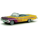 OxFord フォード Diecast オックスフォードダイキャスト 1961 Chevrolet シボレー Impala Convertible Hot Rod 1/87 Scale スケール Diecast Model ダイキャスト ミニカー おもちゃ 玩具 コ ギフト プレゼント