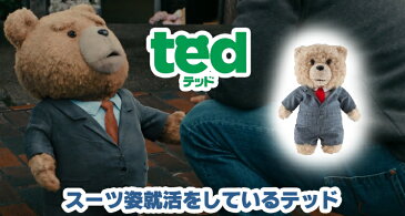 激レア 正規品 TED テッド ぬいぐるみ 8インチ(約20cm) 「クリーントーキング版(通常版)」ジャマイカ風 エプロン スーツ 映画 グッズ Teddy Bear テディベア Apron Suit Limited Edition 誕生日 ホワイトデー 誕生日プレゼント