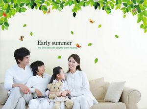 New リムーバル ウォールデコ ウォールステッカー インテリア 壁 シール Art デカール Mural Room Paper ホームデコレーション DIY Summer