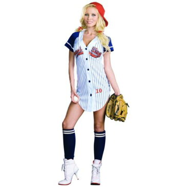 Baseball Playerレディス 女性用 大人用 クリスマス ハロウィン コスチューム コスプレ 衣装 変装 仮装