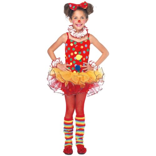 クラウン ピエロ 道化師 キッズ 子供用 ガールズ キッズ 子供用 & Toddler Sizes Circus ハロウィン コスチューム コスプレ 衣装 変装 仮装