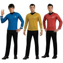 Starfleet ユニフォームs 大人用 Star Trek スタートレック シャツ クリスマス ハロウィン コスチューム コスプレ 衣装 変装 仮装