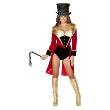 【マラソン初日 最大20%OFFクーポン有】Ringmasterレディス 女性用 大人用 セクシー Circus Ringleader クリスマス ハロウィン コスチューム コスプレ 衣装 変装 仮装