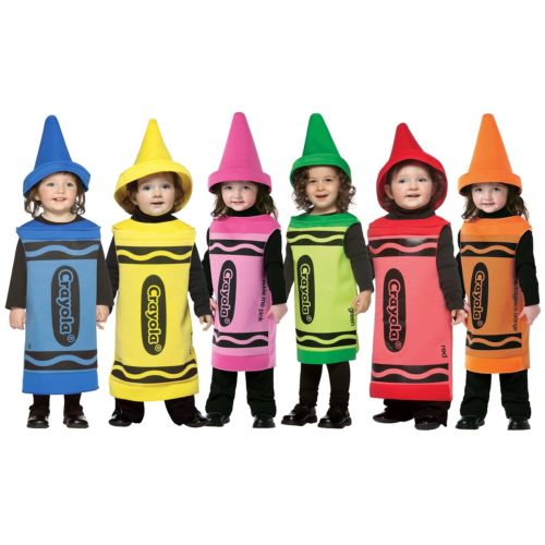 Crayola Crayon クレオら クレヨン ベビー コスプレ 衣装 仮装 赤ちゃん ベイビー クリスマス ハロウィン コスチューム コスプレ 変装 ハロウィーン halloween 乳児 子供 こども 男の子 女の子 イベント 発表会 園児 お遊戯会