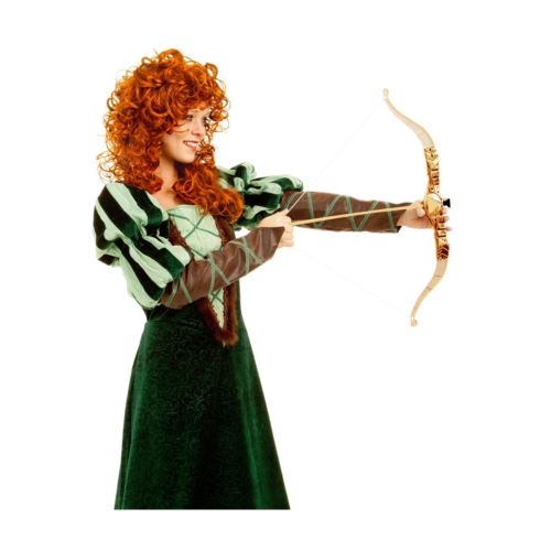 Auburn Red ウィッグ 大人用 レディス 女性用 Long Curly Merida クリスマス ハロウィン コスチューム コスプレ 衣装 変装 仮装