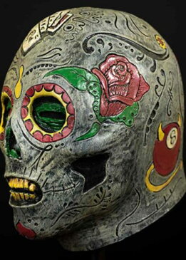 【全品P5倍】ゾンビ 幽霊 お化け Mask Day of Dead Skull Calavera Dia Muertos アクセサリー クリスマス ハロウィン コスチューム コスプレ 衣装 変装 仮装