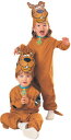 Scooby-Doo Brown Dog Puppy Infant Toddler 子供用 クリスマス ハロウィン コスチューム コスプレ 衣装 変装 仮装