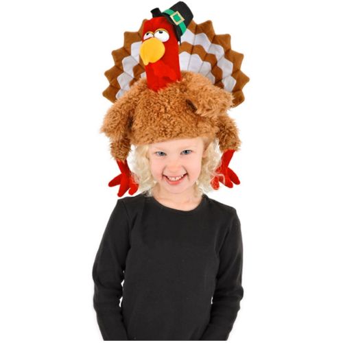 Turkey Hat for 大人用s & キッズ 子供用 おもしろい Thanksgiving クリスマス ハロウィン コスチューム コスプレ 衣装 変装 仮装