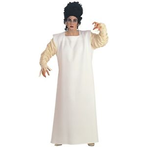 【マラソン最終日 最大20%OFFクーポン有】Bride of Frankenstein Universal Studios モンスターs プラスサイズ 大きいサイズ 大人用 レディス 女性用 クリスマス ハロウィン コスチューム コスプレ 衣装 変装 仮装