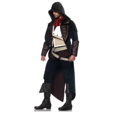 Assassins Creed アサシンクリード 大人用 Arno Dorian クリスマス ハロウィン コスチューム コスプレ 衣装 変装 仮装