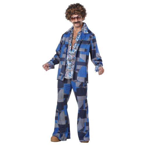 ディスコ パーティ クラブ オンライン 大人用 男性用 メンズ おもしろい 70s Liesure スーツ ハロウィン コスチューム コスプレ 衣装 変装 仮装 Mars Shop Disco Costume Adult Mens Funny 70s Liesure Suit Halloween Fancy Dress