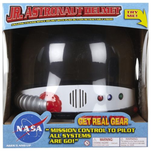 Kids Astronaut Helmet NASA Space Suit Costume Acsry Halloween Fancy Dress