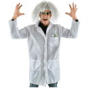 Mad ScientistKit 大人用 男性用 メンズ Doc Brown おもしろい クリスマス ハロウィン コスチューム コスプレ 衣装 変装 仮装