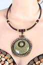 Tribal ベリーダンス 衣装 Accessory ネックレス Jewelry Turquoise 4 カラー コスチューム ダンス 衣装 発表会(4)