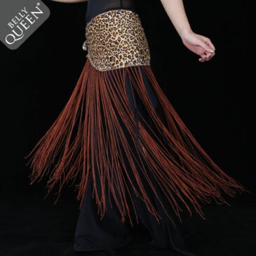 ベリーダンス 衣装 Tribal Tassel ヒップスカーフ wrap ベルト スカート Fringes Leopard コスチューム ダンス 衣装 発表会