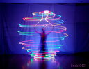 vtFbVi x[_X Level Hand Props One Pair LED POI Thrown Balls RX`[ _X ߑ \