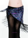 x[_X Peacock qbvXJ[t xg Sequins Tribal Fringe Triangle Shawl 4 colour RX`[ _X ߑ \