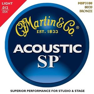 マーチン Martin MSP3100 SP 80/20 Bronze Light アコースティック ギター アコギ Strings