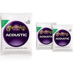 ޡ Martin M530 Phosphor Bronze Extra Light ƥå   Strings ...