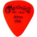 }[` Martin Standard Delrin M^[sbN guitar Pick Red 50mm 72 Pieces