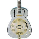 fB[ Dean Chrome G Acoustic-Electric Resonator Guitar Chrome/Gold LN