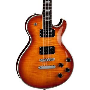 fB[ Dean Thoroughbred Deluxe Flame Top GLM^[ GNgbNM^[ Trans Amber