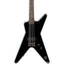 fB[ Dean ML Metalman 4-String Bass Guitar Black