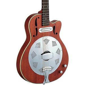 fB[ Dean CE Cutaway Acou-Elec Resonator Guitar Natural