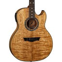 ディーン Dean Exhibition Quilt Ash Acoustic-エレキギター エレクトリックギター with Aphex Gloss Natural
