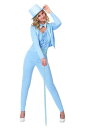 大人用 Female Blue Tuxedo コスチューム ハロウィン レディース コスプレ 衣装 女性 仮装 女性用 イベント パーティ ハロウィーン 学芸会...