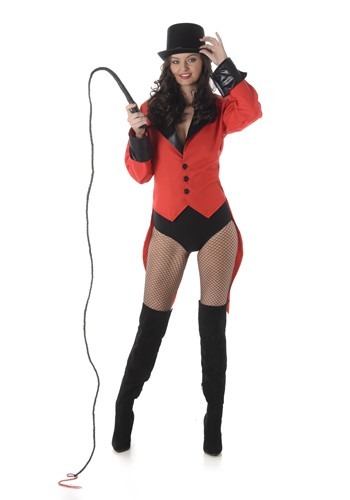 Women's レッド Ringmaster セクシー コスチューム ハロウィン レディース コスプレ 衣装 女性 仮装 女性用 イベント パーティ ハロウィーン 学芸会