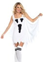 大人用 Ghost Jersey Dress コスチューム ハロウィン レディース コスプレ 衣装 女性 仮装 女性用 イベント パーティ ハロウィーン 学芸会...