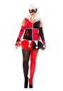 Women's 大きいサイズ Harley Jester コスチューム ハロウィン レディース コスプレ 衣装 女性 仮装 女性用 イベント パーティ ハロウィ...