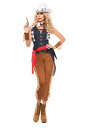 Women's Wild Wild West Cow女の子 コスチューム ハロウィン レディース コスプレ 衣装 女性 仮装 女性用 イベント パーティ ハロウィーン 学芸会 学園祭 学芸会 ショー お遊戯会 二次会 忘年会 新年会 歓迎会 送迎会 出し物 余興 誕生日 発表会