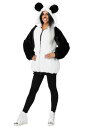 Women's Panda フード Jacket コスチューム ハロウィン レディース コスプレ 衣装 女性 仮装 女性用 イベント パーティ ハロウィーン 学芸会 学園祭 学芸会 ショー お遊戯会 二次会 忘年会 新年会 歓迎会 送迎会 出し物 余興 誕生日 発表会