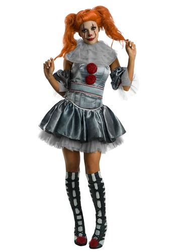 デラックス IT Pennywise Women 039 s Dress コスチューム ハロウィン レディース コスプレ 衣装 女性 仮装 女性用 イベント パーティ ハロウィーン 学芸会