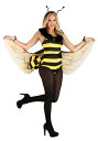 Women's Honey Bee ボディスーツ コスチューム ハロウィン レディース コスプレ 衣装 女性 仮装 女性用 イベント パーティ ハロウィーン 学芸会